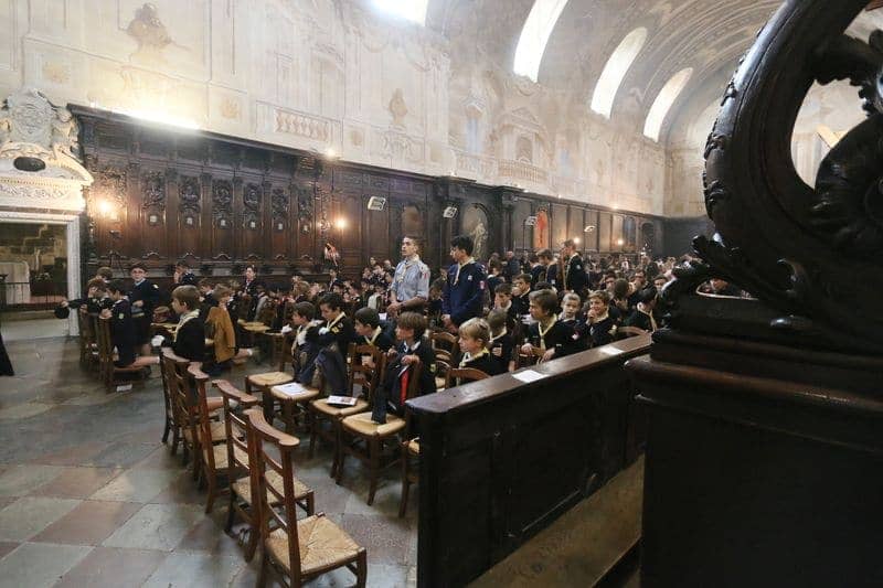 Investitures des chefs Europa Scouts de Bordeaux le 9 décembre 2018