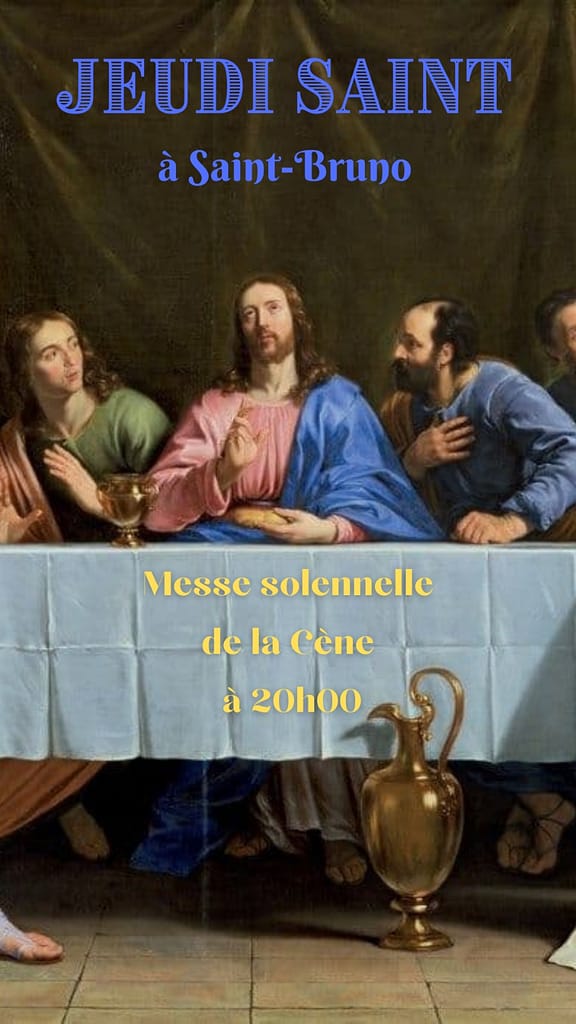 jeudi saint messe