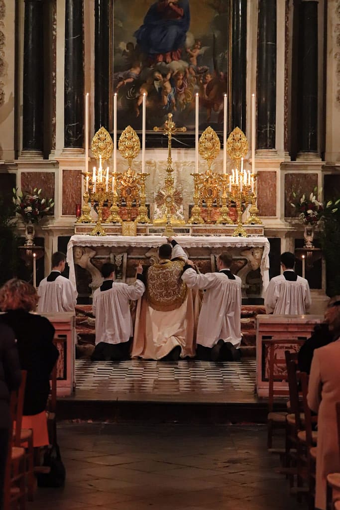 Vêpres et adoration du jour de Noël