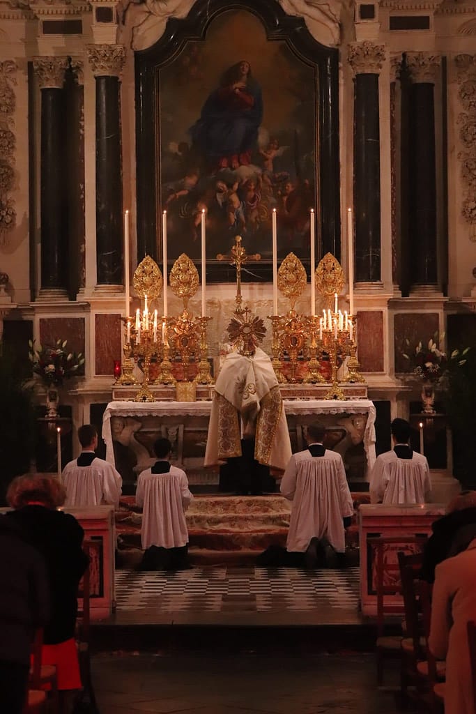 Vêpres et adoration du jour de Noël